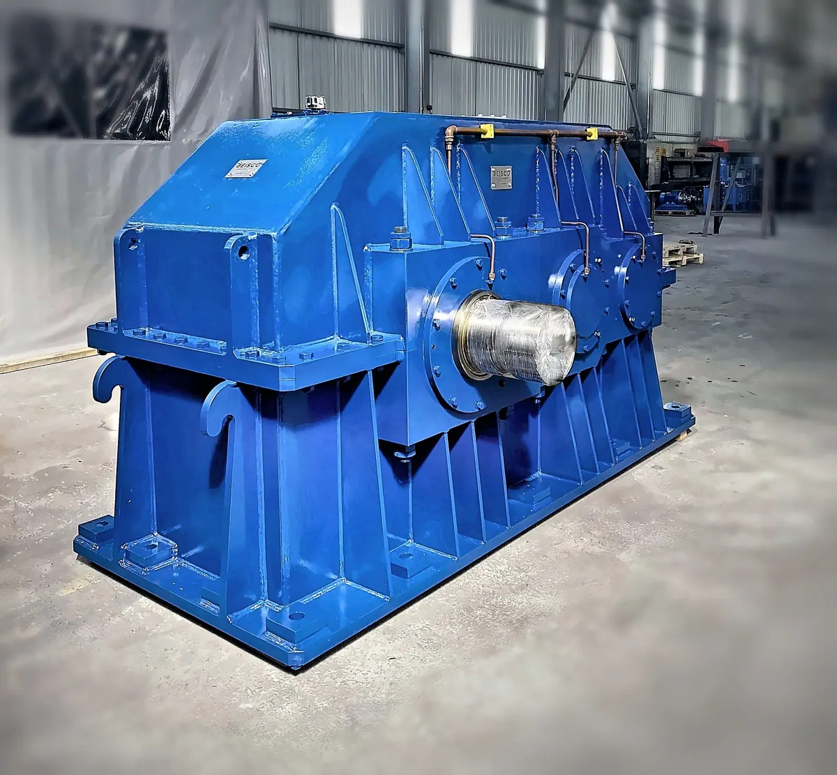 Mill gearbox in the workshop