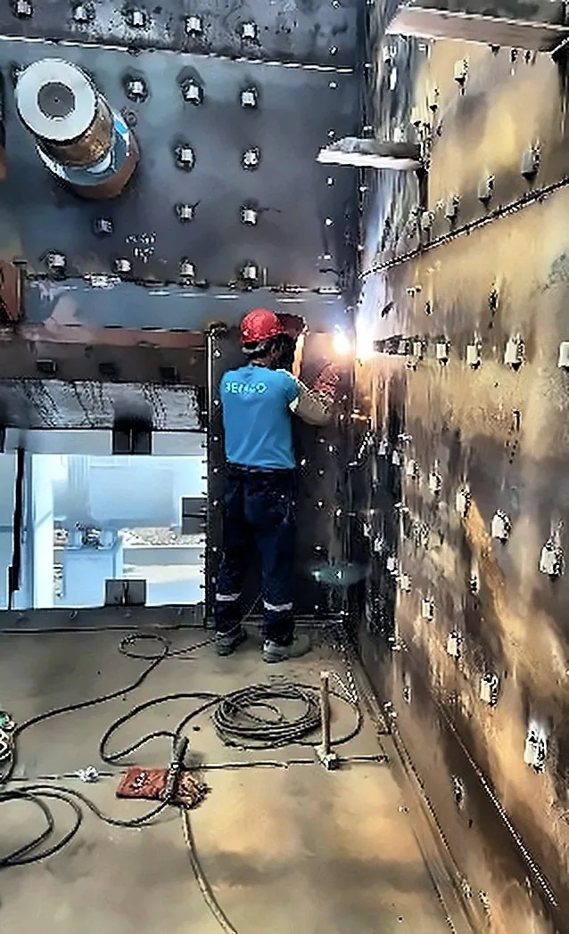 Çelik konstrüksiyon içinde kaynak