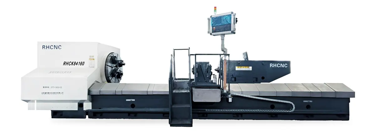 RHCK84160 CNC roll lathe.