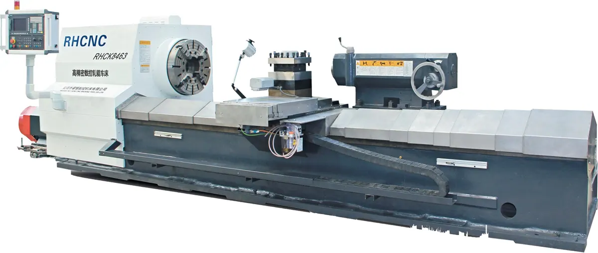 RHCK8463 CNC roll lathe.